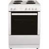 statesman Freestanding Cookers*NAPIER60EW 60cm Single Cavity Electric Cooker with Plate Hob - White