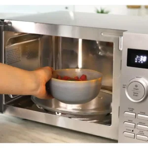 statesman Microwaves*SKMS0820DSB 20L 800W Digital Solo Microwave with Stainless Steel Interior - Silver
