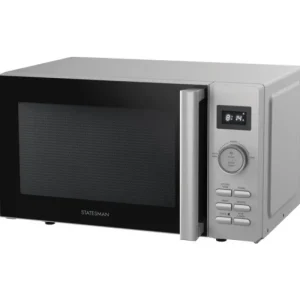statesman Microwaves*SKMS0820DSB 20L 800W Digital Solo Microwave with Stainless Steel Interior - Silver