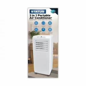 Status Fans*3 in 1 5000BTU Portable Air Conditioner with Remote