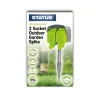Status Outdoor*2 Way 15 Metre 13 Amp IP54 Outdoor Weatherproof Garden Spike Socket