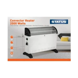 Status Heating*Convection Heater 2kW - 3 Heat Settings