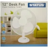 Status Fans*Portable 12" Oscillating Desk Fan