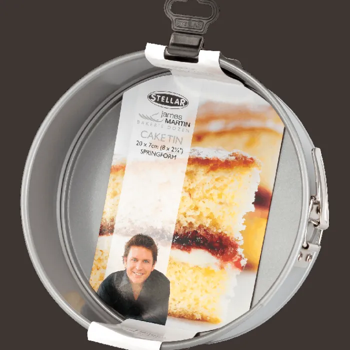 stellar_james_martin_roun_1.webp HORWOOD HOMESPARES Kitchen And Dining | Cake Tins*Stellar James Martin Round Cake Tin Non-Stick