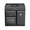 Stoves Range Cookers*444444435 Range Dual Fuel Cooker - Black