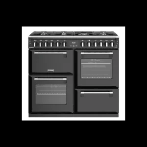 Stoves Range Cookers*444411413 Richmond S1000DF MK22 Dual Fuel Range Cooker - Black - 100cm