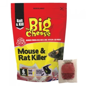 The Big Cheese Mouse And Rat Traps | Rodent Poison*Mouse + Rat Killer 6 pack