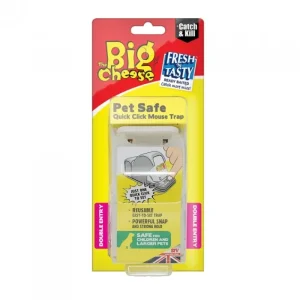 The Big Cheese Mouse And Rat Traps | Insect Control*Pet Safe Quick Click Mouse Trap