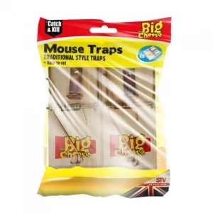 The Big Cheese Mouse And Rat Traps | Pest Control*Tradional Wooden Mouse Traps