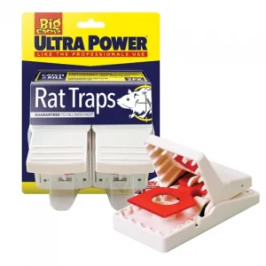 The Big Cheese Mouse And Rat Traps | Pest Control*Ultra Power Rat Trap Twin Pack