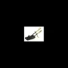 The Brass World Fire Tools & Maintenance*BS-006 12" Brush + Shovel Set - Black + Antique