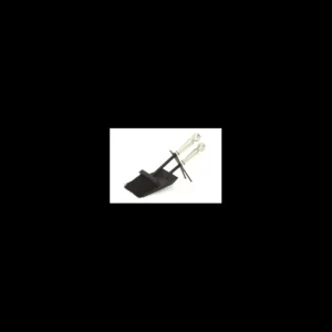 The Brass World Fire Tools & Maintenance*BS-007 12" Brush + Shovel Set - Black + Brush Steel