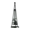 The Brass World Companion Sets*D-062 4 Piece Cone Stand - Ball Handle - 31.5" All Black