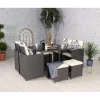 Royalcraft Garden Furniture*The Gilling 8 Seater KD Cube Set – Grey