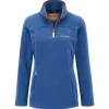 Women Schoffel Jumpers & Cardigans*Tilton 1/4 Zip Fleece Colbalt Blue