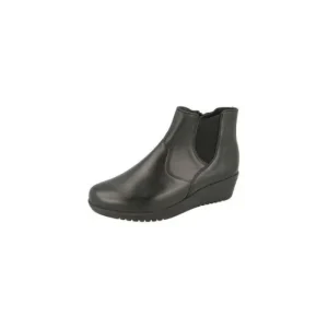 Women D B Shoes Ltd Boots | Wide Fitting*Tornado Black Boots