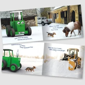 Tractor Ted Books & Dvd`S*Book A Winter's Day