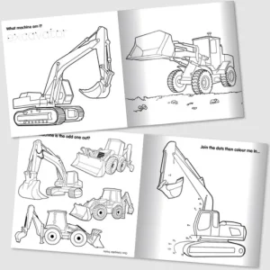 Tractor Ted Books & Dvd`S | Games*Colouring Book Diggers
