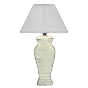 OAKS LIGHTING Indoor*Tun soft grey table lamp
