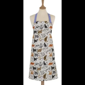 Ulster Weavers Kitchen And Dining | Tea Towels & Aprons*Apron Oil Cloth - Feline Friends