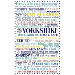 Ulster Weavers Kitchen And Dining | Tea Towels & Aprons*Cotton Tea Towel Yorkshire Born and Bred