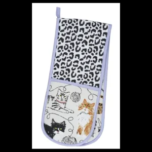 Ulster Weavers Kitchen And Dining | Tea Towels & Aprons*Double Oven Glove - Feline Friends
