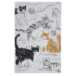 Ulster Weavers Kitchen And Dining | Tea Towels & Aprons*Teatowel Cotton Feline Friends