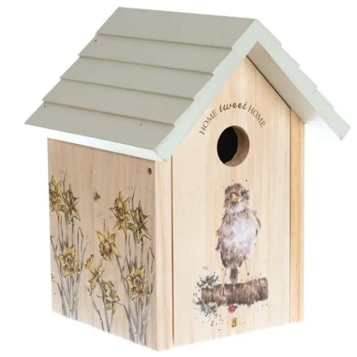 wrendale_bird_house__spar_1.webp WRENDALEF/C Nest Box | Other*Wrendale Bird House - Sparrow