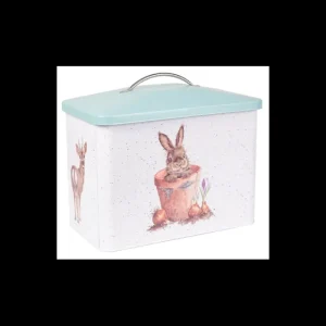 WRENDALEF/C Other*Wrendale Bread Bin The Country Set Teal