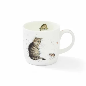 Portmeirion Kitchen And Dining | Mugs*Wrendale 'Cat & Mouse' Mug
