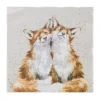 WRENDALEF/C Kitchen And Dining | Other*Wrendale 'Contentment' Fox Napkins