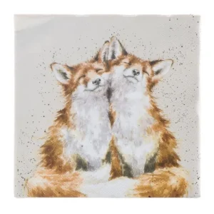 WRENDALEF/C Kitchen And Dining | Other*Wrendale 'Contentment' Fox Napkins