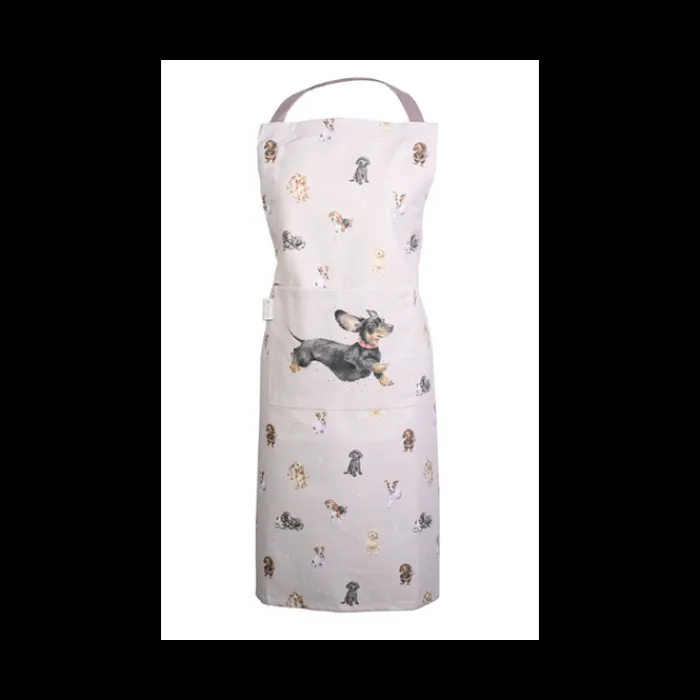 wrendale_cotton_apron__a__1.webp WRENDALEF/C Kitchen And Dining | Tea Towels & Aprons*Wrendale Cotton Apron - A Dogs Life