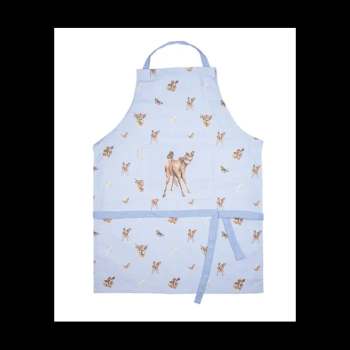 wrendale_cotton_apron__fa_0.webp WRENDALEF/C Kitchen And Dining | Tea Towels & Aprons*Wrendale Cotton Apron - Farmyard Friends