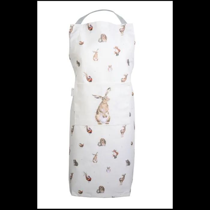 wrendale_cotton_apron__wo_1.webp WRENDALEF/C Kitchen And Dining | Tea Towels & Aprons*Wrendale Cotton Apron - Woodlanders