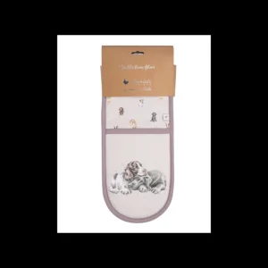WRENDALEF/C Kitchen And Dining | Tea Towels & Aprons*Wrendale Double Oven Glove - 'A Dogs Life'
