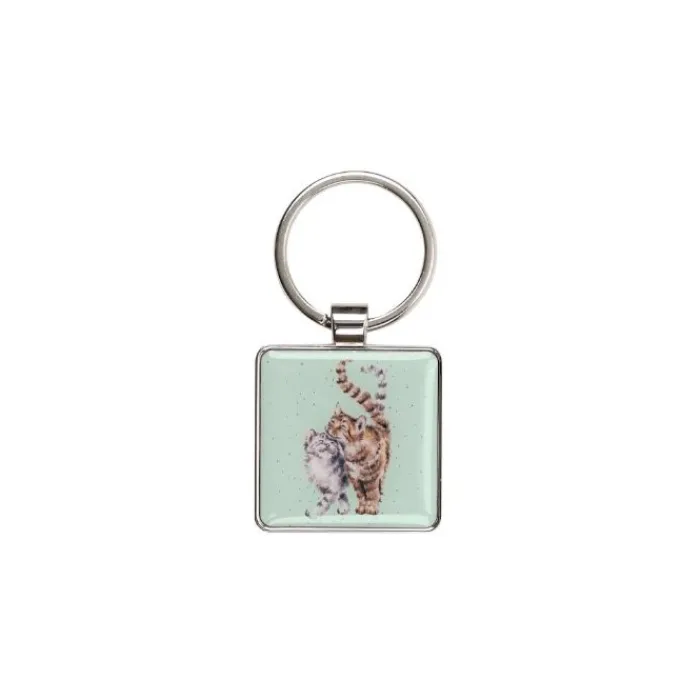 wrendale_feline_good_keyr_0.webp WRENDALEF/C Other*Wrendale 'Feline Good' Keyring