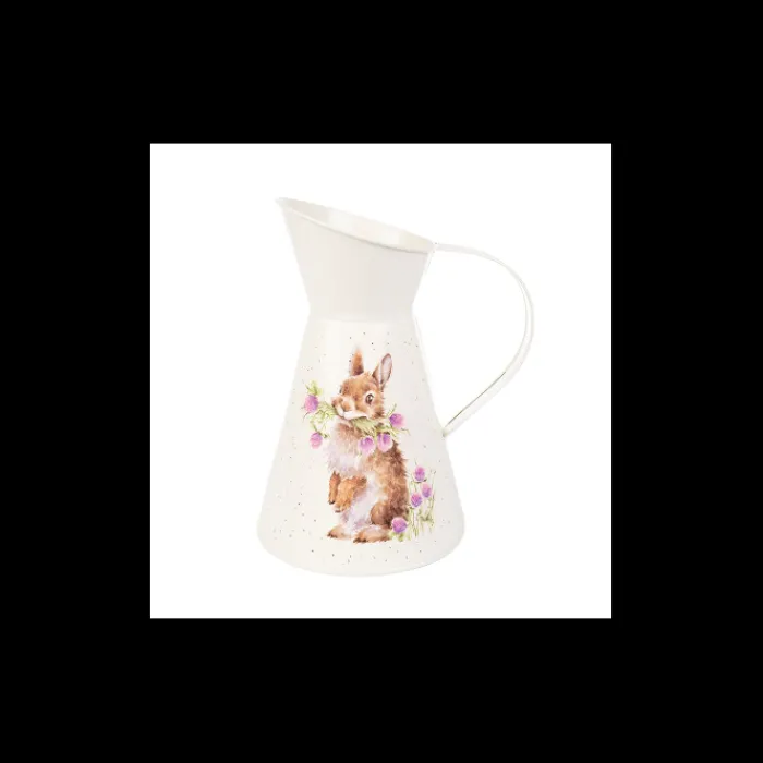 wrendale_flower_jug_rabbi_0.webp WRENDALEF/C Other*Wrendale Flower Jug Rabbit