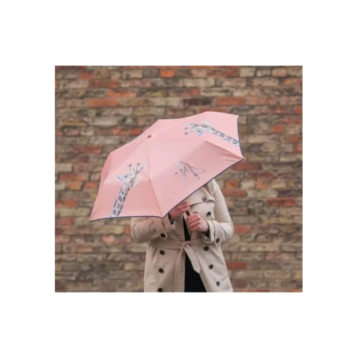 wrendale_flowers_giraffe__0.webp Wrendale Designs Other*Wrendale Flowers Giraffe Umbrella