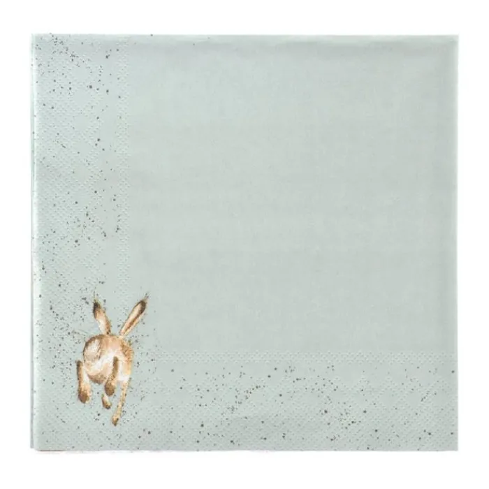 wrendale_hare_and_bee_nap_0.webp WRENDALEF/C Kitchen And Dining | Other*Wrendale Hare and Bee Napkins