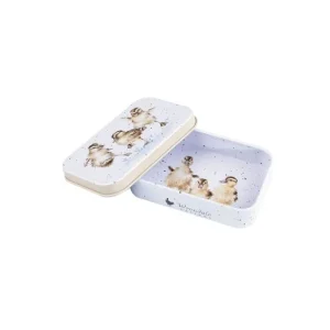 WRENDALEF/C Other*Wrendale Keepsake Tin 'Puddle Ducks'
