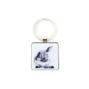 WRENDALEF/C Other*Wrendale Keyring 'Bathtime' Rabbit