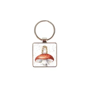 WRENDALEF/C Other*Wrendale Keyring 'He's A Fun-Gi' Mouse