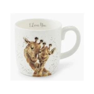 Portmeirion Kitchen And Dining | Mugs*Wrendale Large Mug I Love You Giraffe