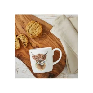 Portmeirion Kitchen And Dining | Mugs*Wrendale Large Mug Thank You Cow