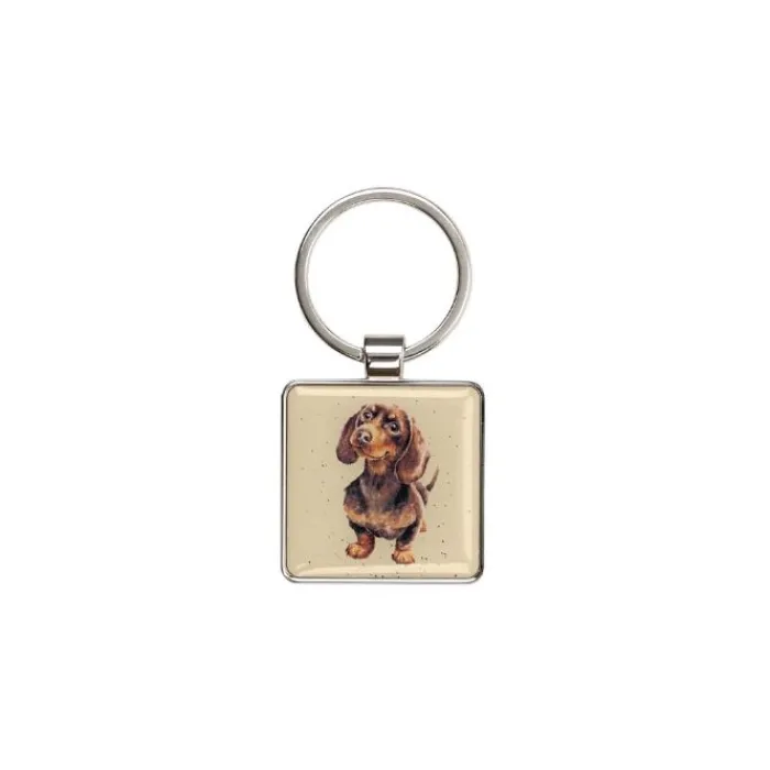 wrendale_little_one_dasch_0.webp WRENDALEF/C Other*Wrendale 'Little one' Daschund Keyring