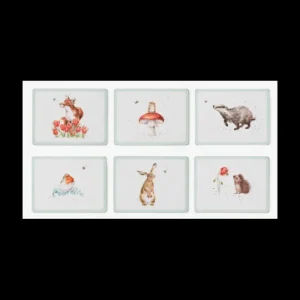 Portmeirion Kitchen And Dining | Tableware*Wrendale Placemats Bee 6 Pack