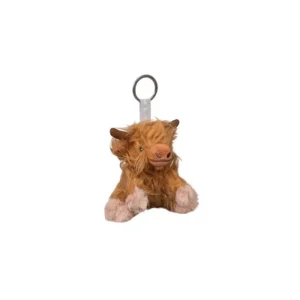 WRENDALEF/C Other*Wrendale Plush Keyring Highland Cow - Gordon