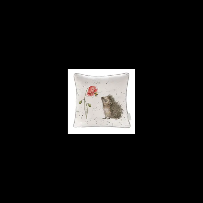 wrendale_square_cushion_a_0.webp WRENDALEF/C Cushions*Wrendale Square Cushion Awakening Hedgehog