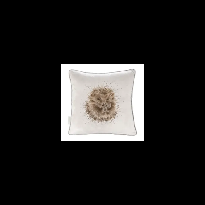 wrendale_square_cushion_a_1.webp WRENDALEF/C Cushions*Wrendale Square Cushion Awakening Hedgehog